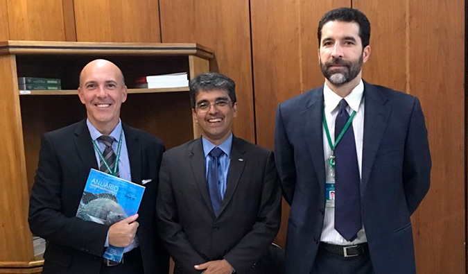 Peixe BR reuniu-se com Embrapa e MAPA, em Brasília