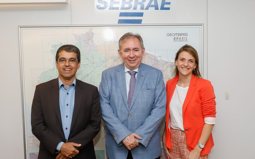 Peixe BR foi recebida pelo presidente nacional da Sebrae