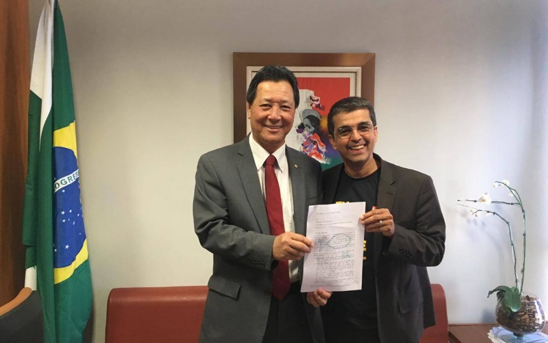 PEIXE BR apresenta demandas para o Presidente da Frente Parlamentar do Pescado