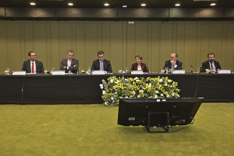 Aquicultura sustentável no Brasil e Paraguai é tem central de seminário no Palácio do Itamaraty