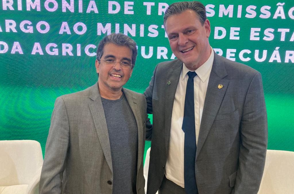 Carlos Fávaro novo Ministro da Agricultura e Pecuária
